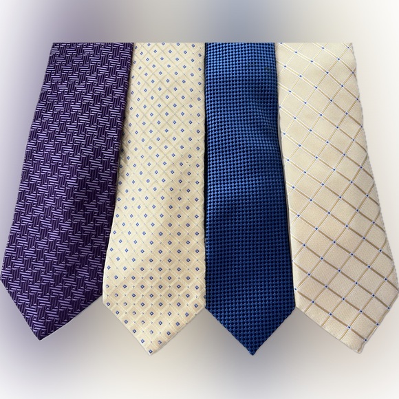 👔4️⃣ Bundle of 4 Nordstrom/ Nordstrom Men’s Shop Neckties/ Neck Ties—Standard - Picture 11 of 17